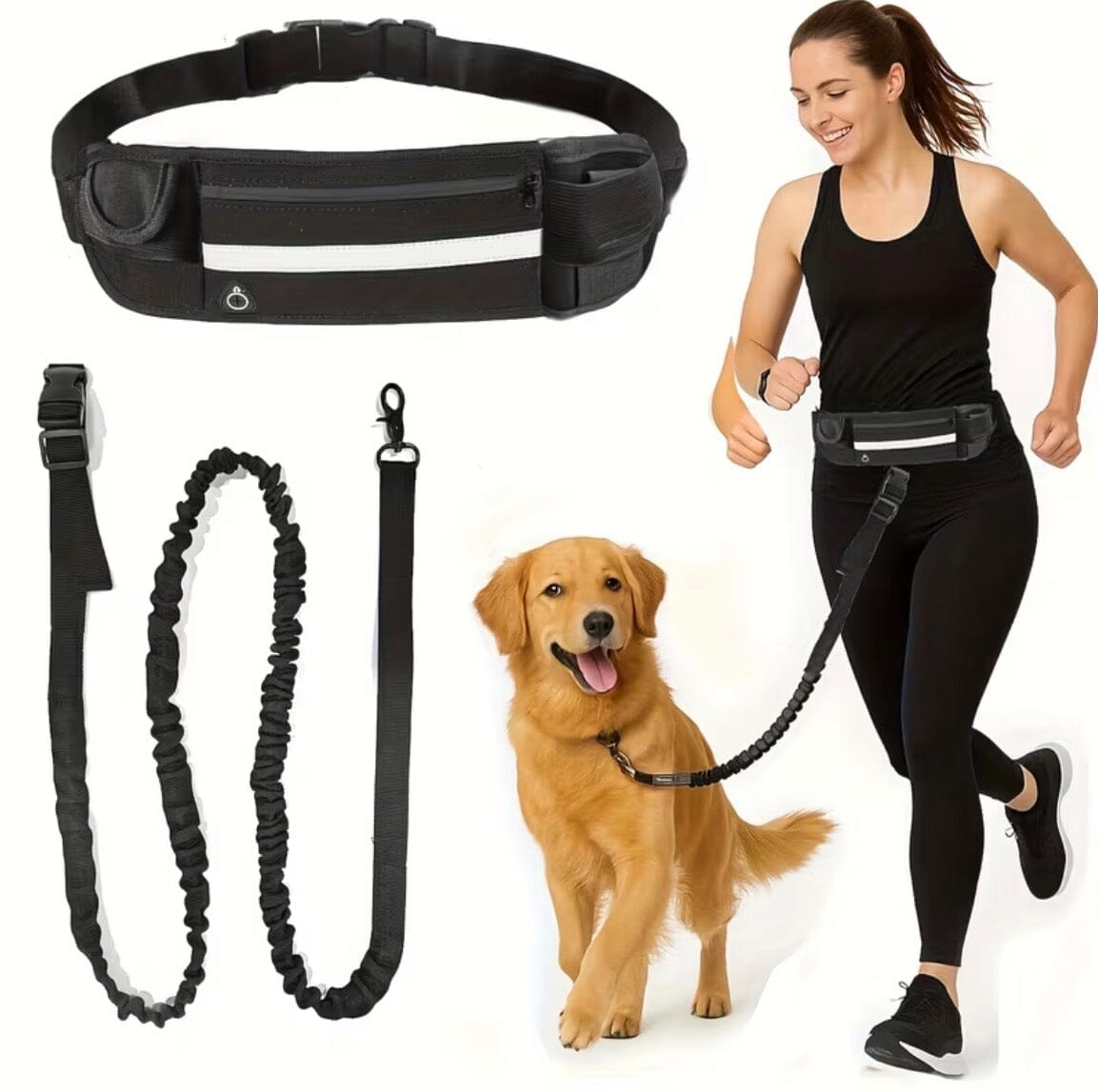 1 piece Hands-Free Dog Leash petzempire.store 