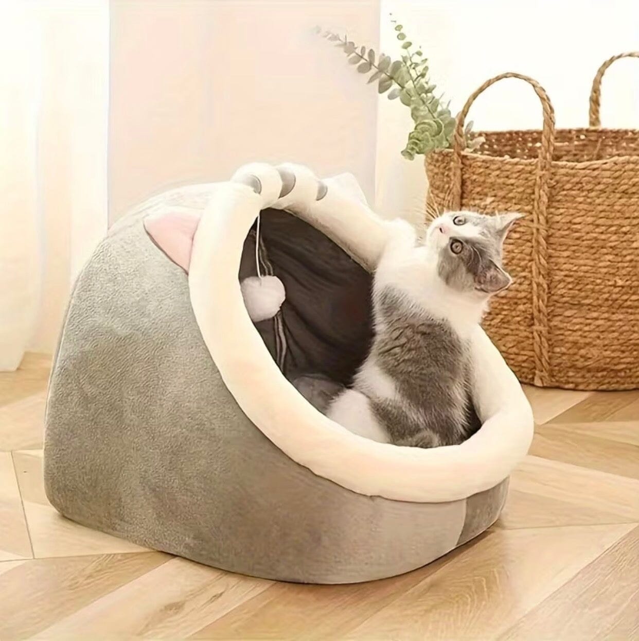 Cute and Soft Cat Bed petzempire.store 