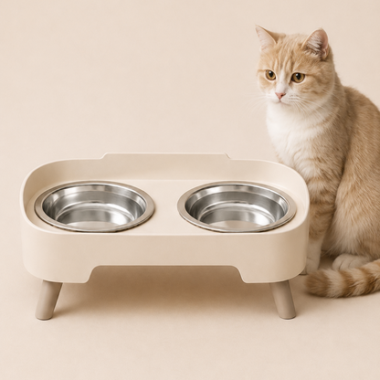 Cat and dog feeder
