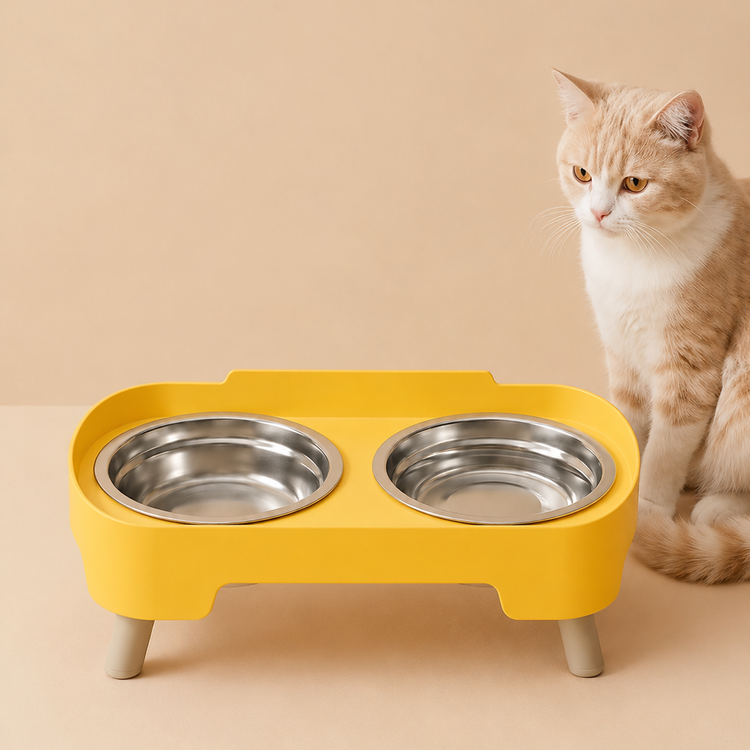 Cat and dog feeder
