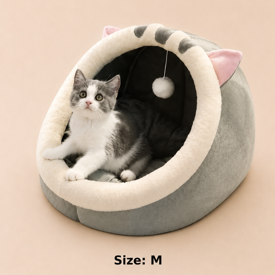 Cute and Soft Cat Bed