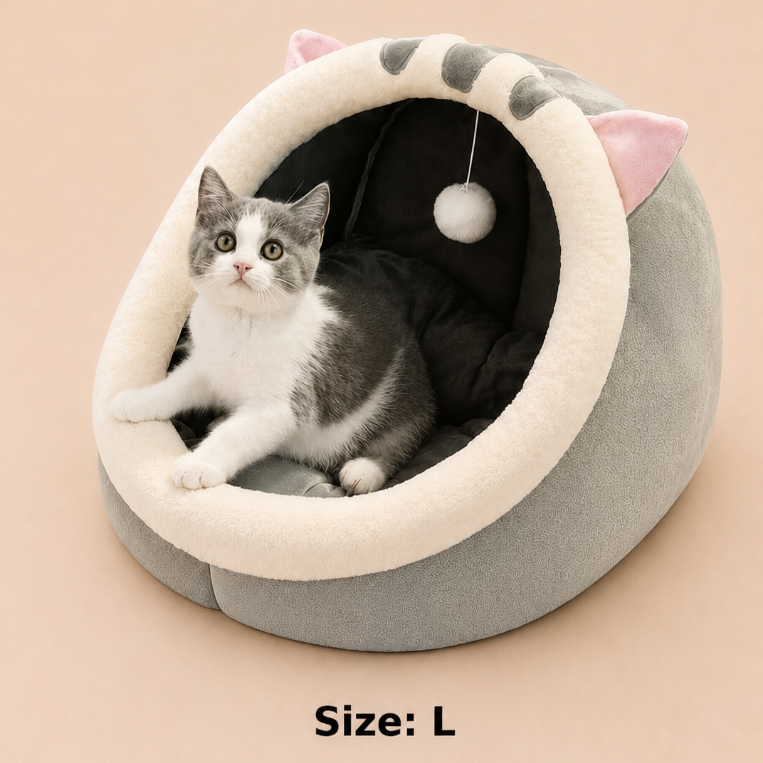 Cute and Soft Cat Bed